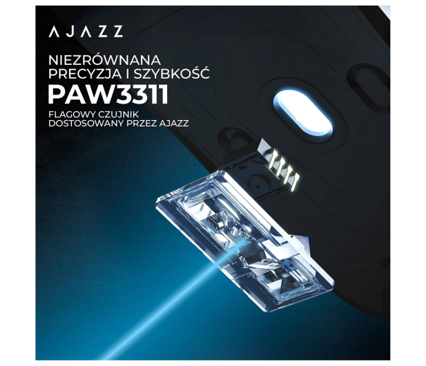 Ajazz AJ139 V2 MC 3311 ze stacją dokującą biała - 1536391 - zdjęcie 8